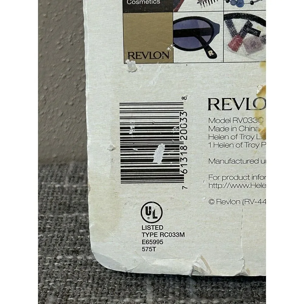 Vintage‎ Revlon Curling Iron Brush Platinum Touch Hair Styling 3/4